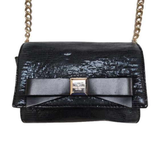 Kate Spade Black Cow Leather Small Shoulder Bag - Picture 3 of 11